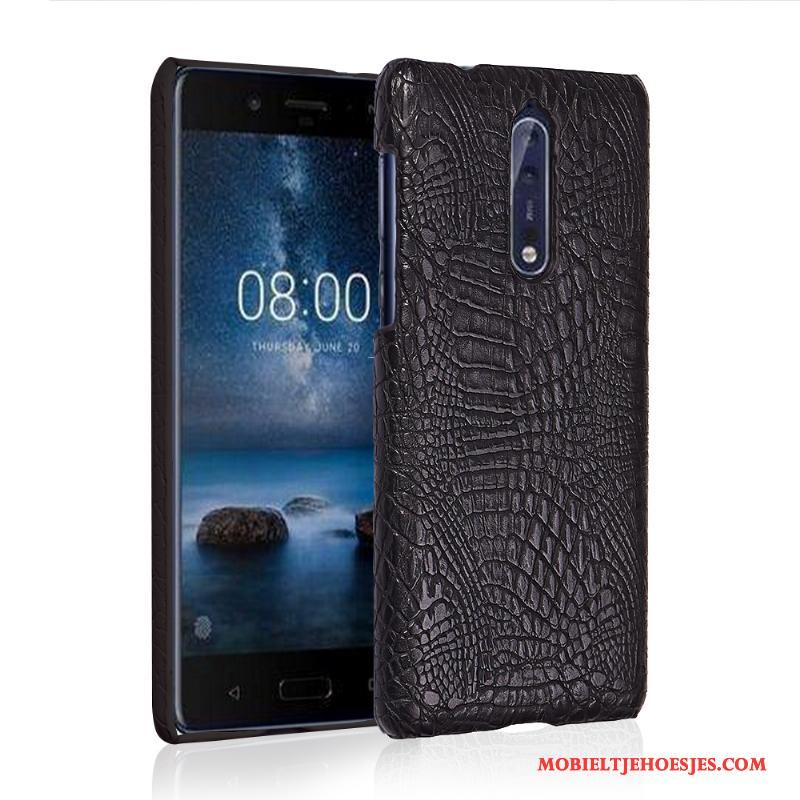 Nokia 8 Mobiele Telefoon Nieuw Hoes Folio Portemonnee Hoesje Leren Etui