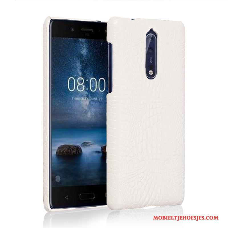 Nokia 8 Mobiele Telefoon Nieuw Hoes Folio Portemonnee Hoesje Leren Etui