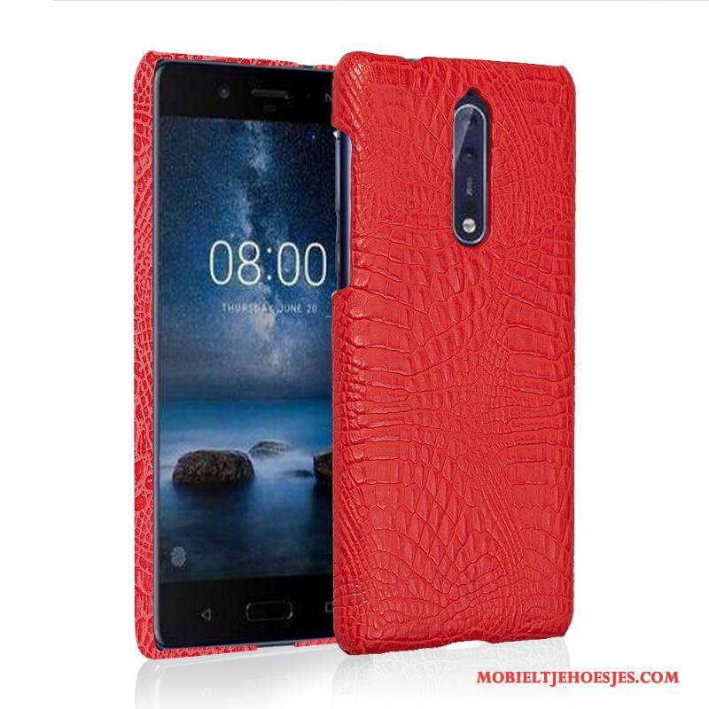 Nokia 8 Mobiele Telefoon Nieuw Hoes Folio Portemonnee Hoesje Leren Etui