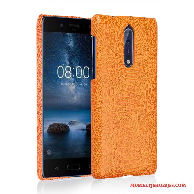 Nokia 8 Mobiele Telefoon Nieuw Hoes Folio Portemonnee Hoesje Leren Etui