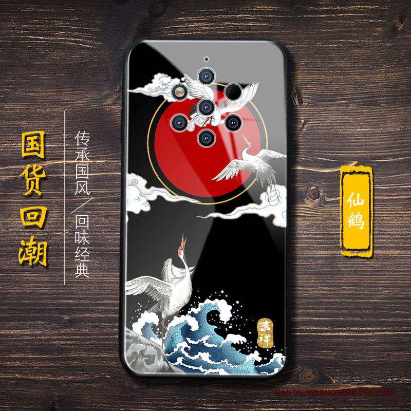 Nokia 9 Pureview All Inclusive Net Red Trendy Merk Anti-fall Chinese Stijl Scheppend Hoesje