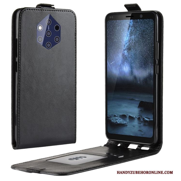 Nokia 9 Pureview Mobiele Telefoon Kaart Hoesje Telefoon Leren Etui Folio