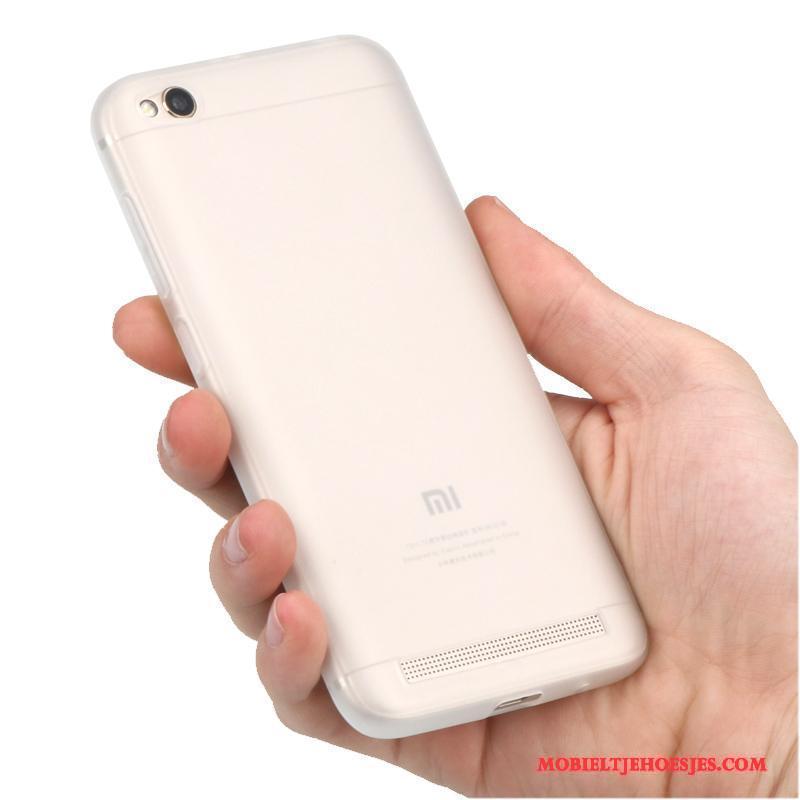 Redmi 5a Bescherming Siliconen Anti-fall Rood Mini All Inclusive Hoesje Telefoon