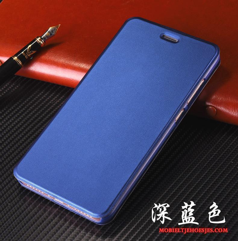 Redmi 5a Hoesje Leren Etui Mobiele Telefoon Magneet Sluit Clamshell Hoes Mini Anti-fall