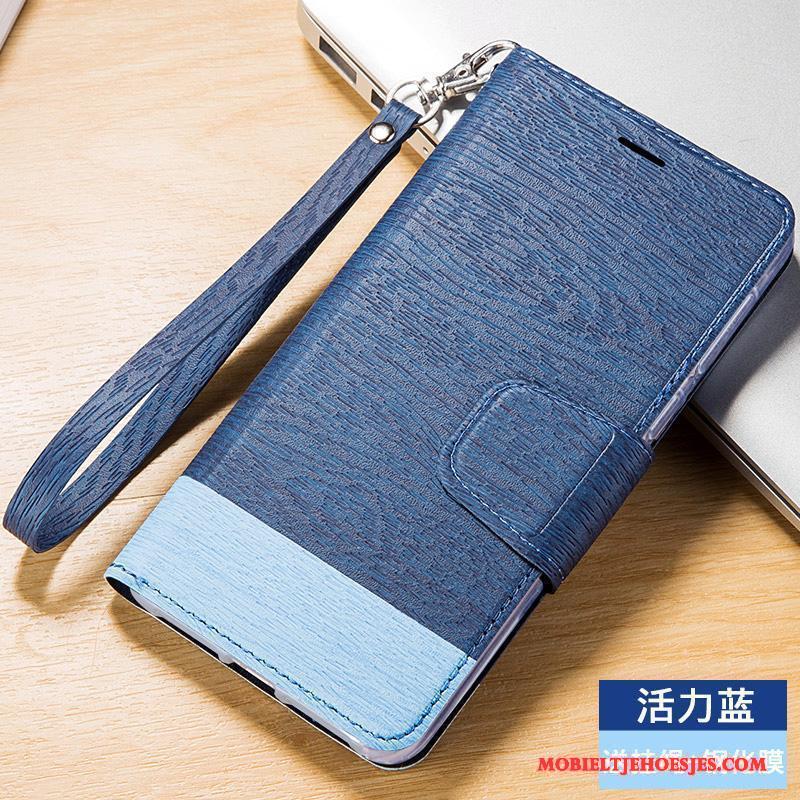 Redmi 5a Rood Folio Blauw All Inclusive Hoes Hoesje Telefoon Bescherming