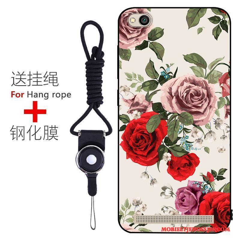 Redmi 5a Rood Hoesje Telefoon Roze Trend Patroon Mini Anti-fall