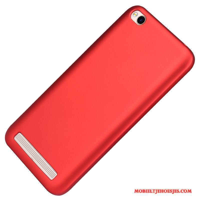 Redmi 5a Roze Hoesje Trend Rood Schrobben Dun Siliconen