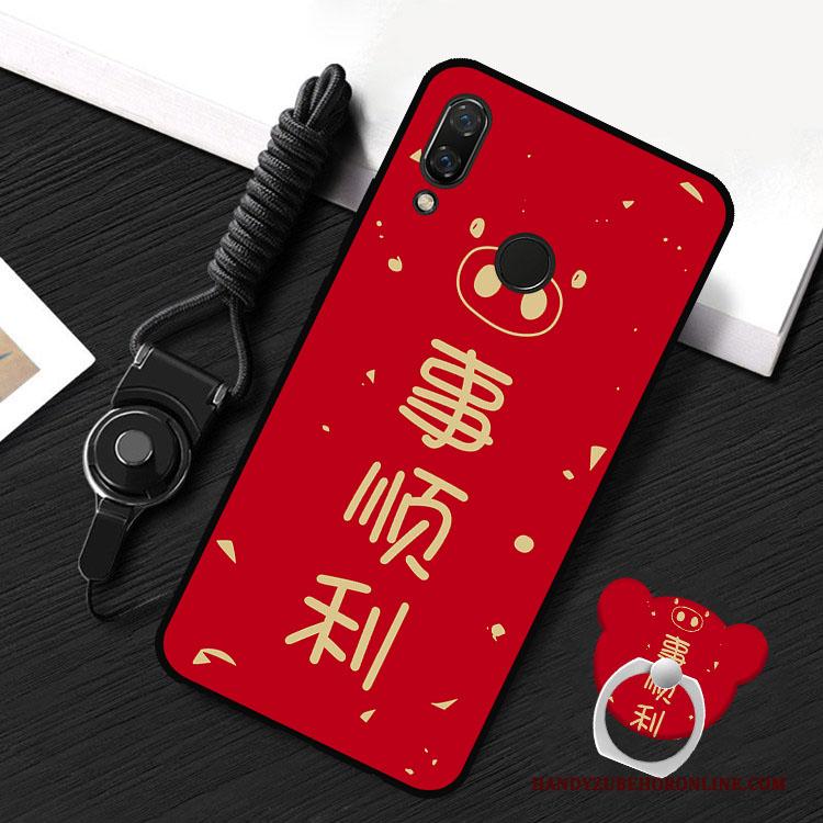 Redmi 7 Goud Bescherming Hanger Hoes Persoonlijk Hoesje Telefoon Trend