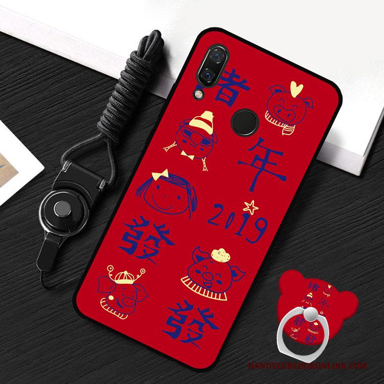 Redmi 7 Goud Bescherming Hanger Hoes Persoonlijk Hoesje Telefoon Trend