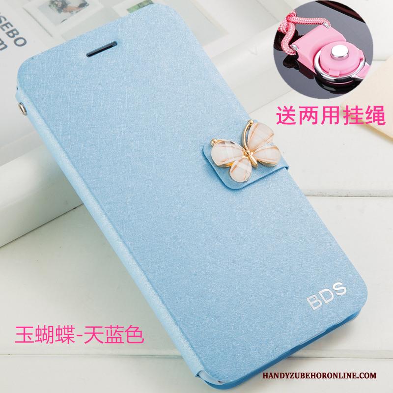 Redmi 7 Hoesje Hanger Anti-fall Mini Bescherming Clamshell Rood Roze