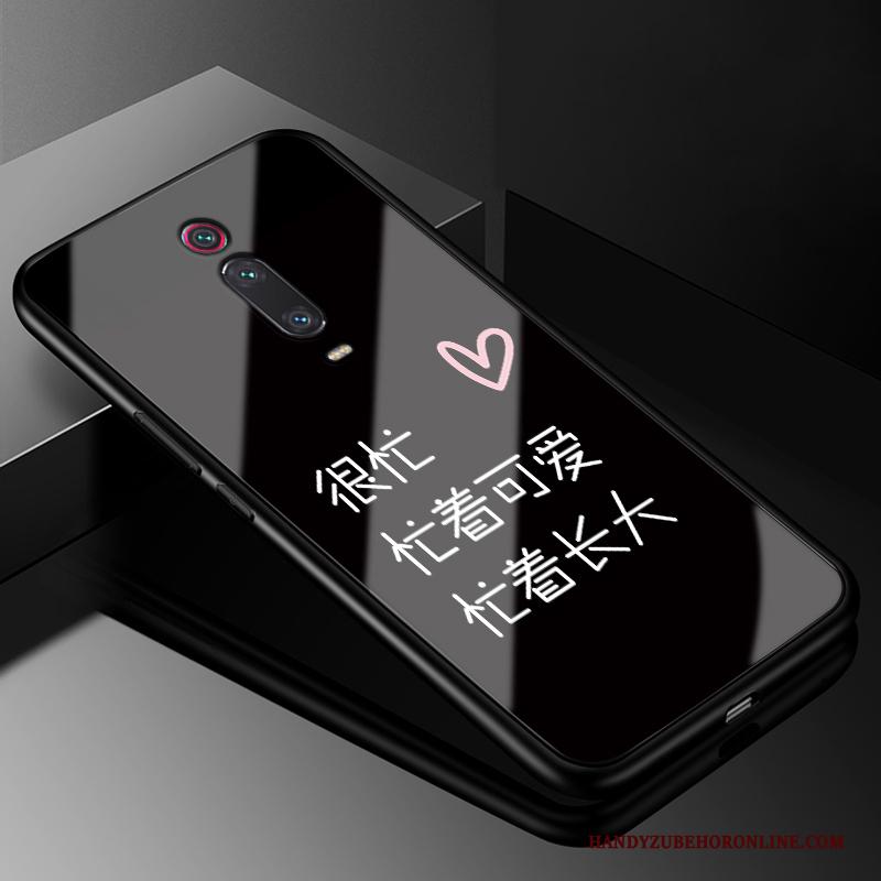 Redmi 7a Hoes Mobiele Telefoon Mini Grote Zwart Glas Hoesje