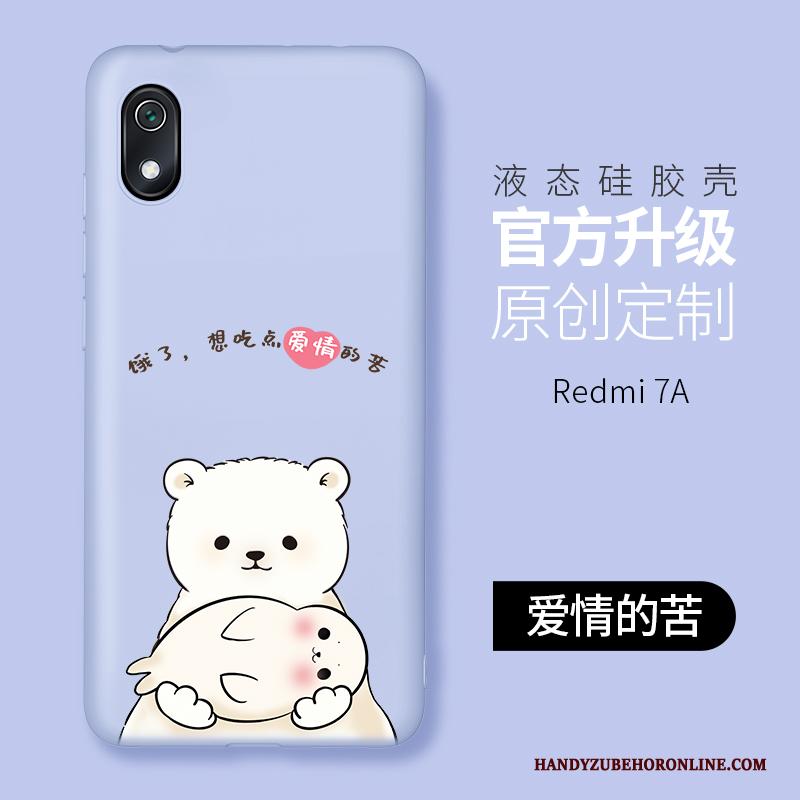 Redmi 7a Siliconen Scheppend Mini Rood Roze Hoesje All Inclusive