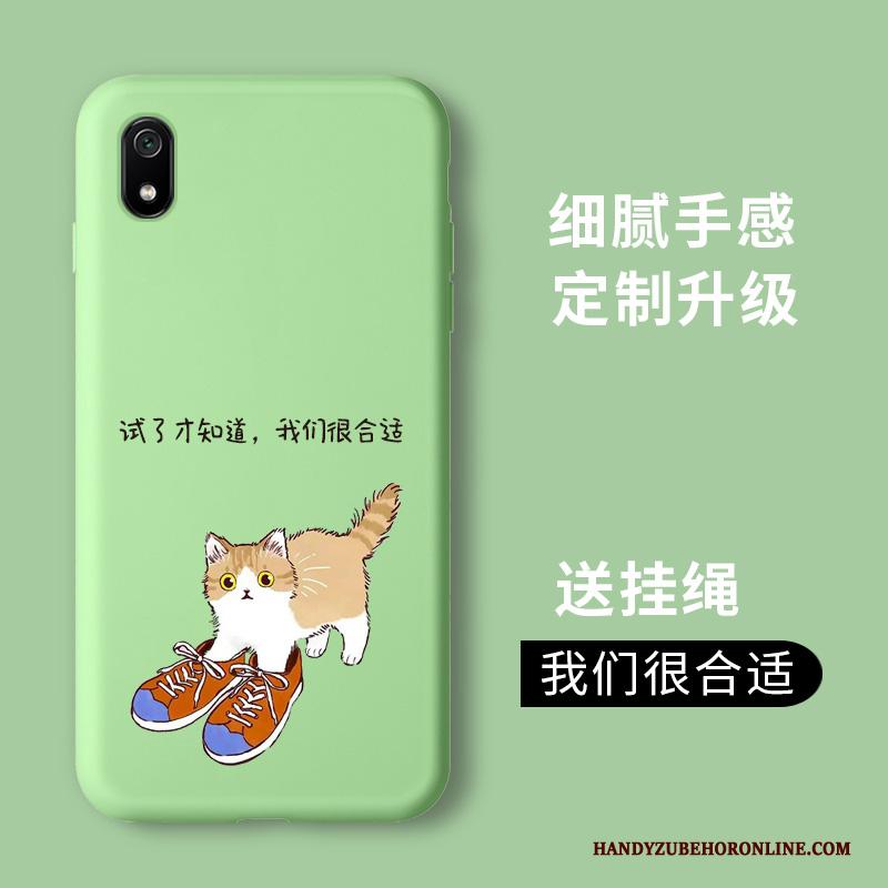 Redmi 7a Skärmskydd Mini Bescherming Hoes Groen Hoesje Telefoon Tempereren