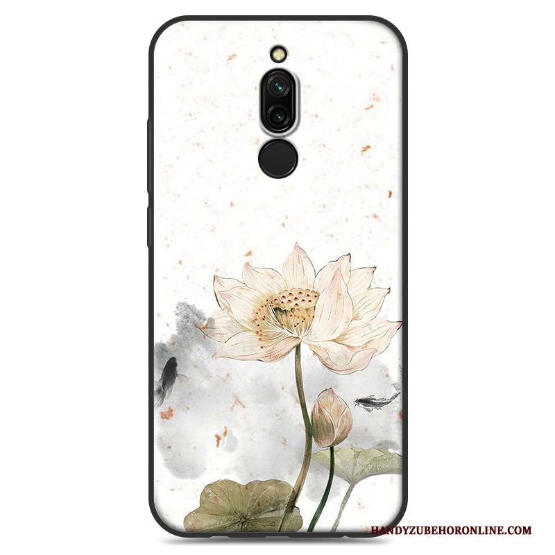 Redmi 8 Anti-fall Wit Scheppend Hoesje Telefoon Mini Chinese Stijl Zacht