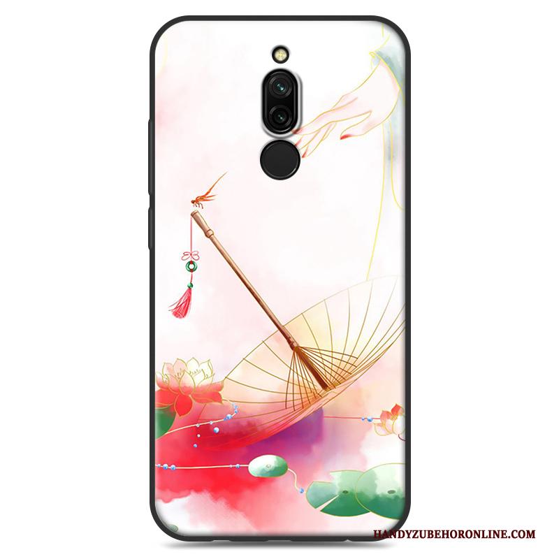 Redmi 8 Anti-fall Wit Scheppend Hoesje Telefoon Mini Chinese Stijl Zacht