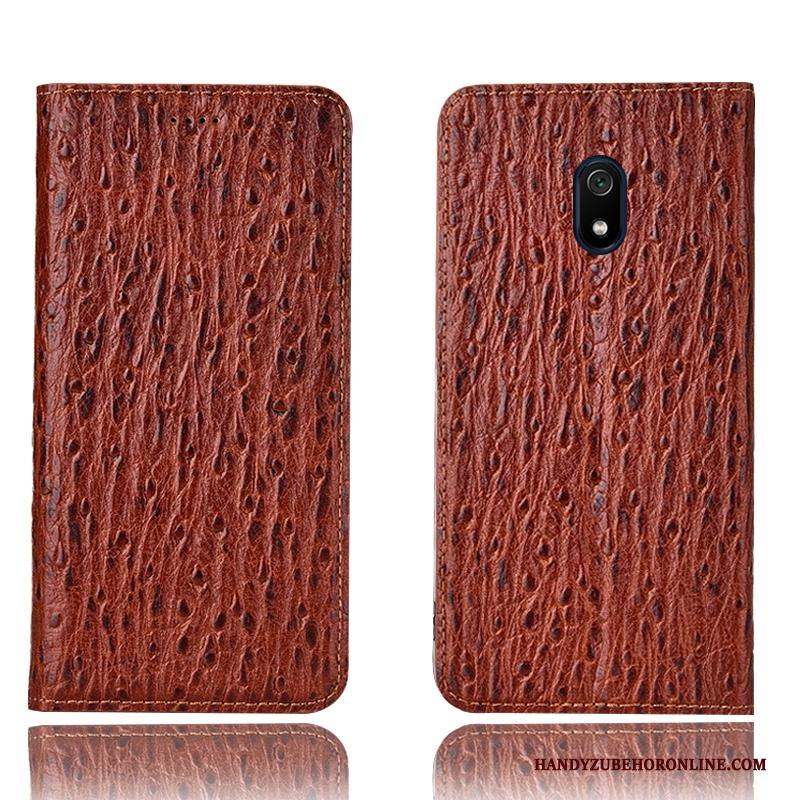 Redmi 8a Bescherming Leren Etui All Inclusive Hoes Mini Vogel Hoesje Telefoon