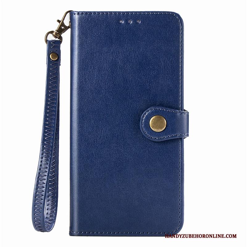 Redmi 8a Groen Hoes Mini Leren Etui Hoesje Telefoon Folio Anti-fall