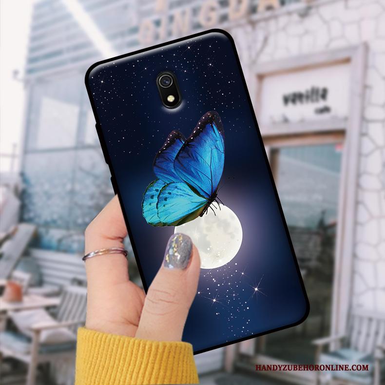 Redmi 8a Hoesje Bescherming Blauw Zacht Hoes Trend Mobiele Telefoon Student