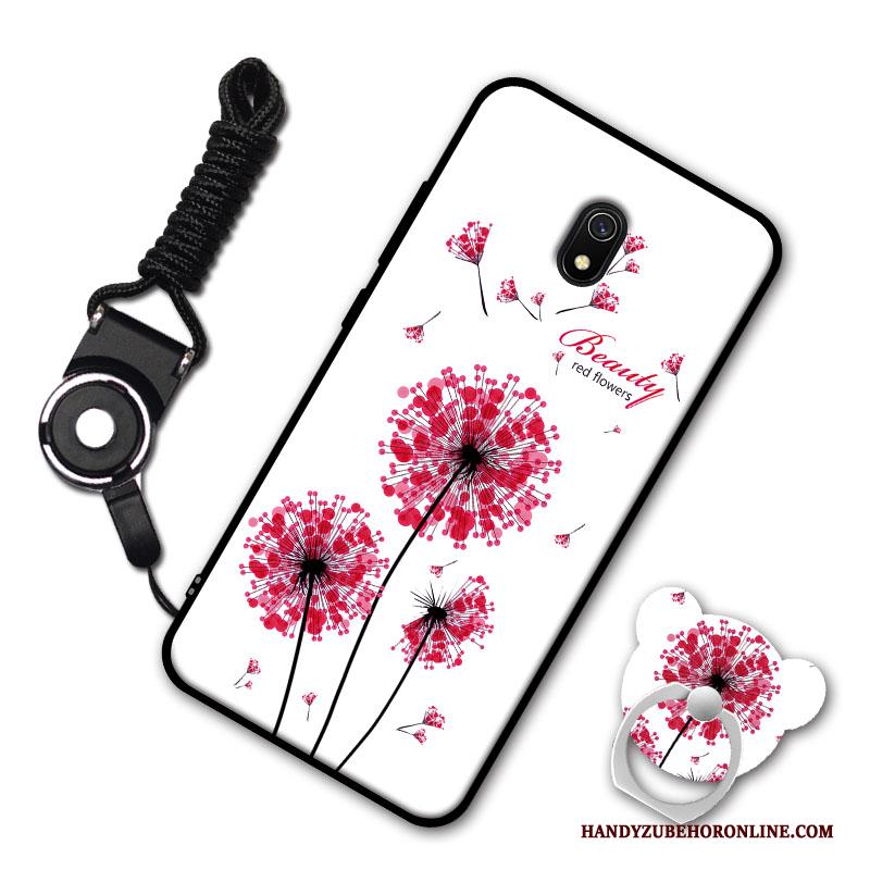 Redmi 8a Hoesje Hoes All Inclusive Mode Scheppend Hanger Bescherming Rood