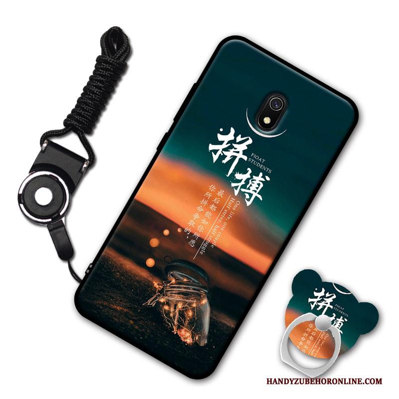 Redmi 8a Hoesje Hoes All Inclusive Mode Scheppend Hanger Bescherming Rood