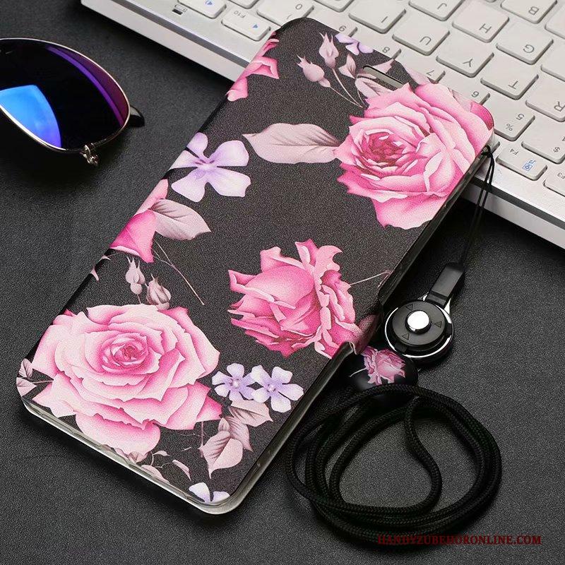 Redmi 8a Hoesje Purper Siliconen All Inclusive Rood Leren Etui Schrobben