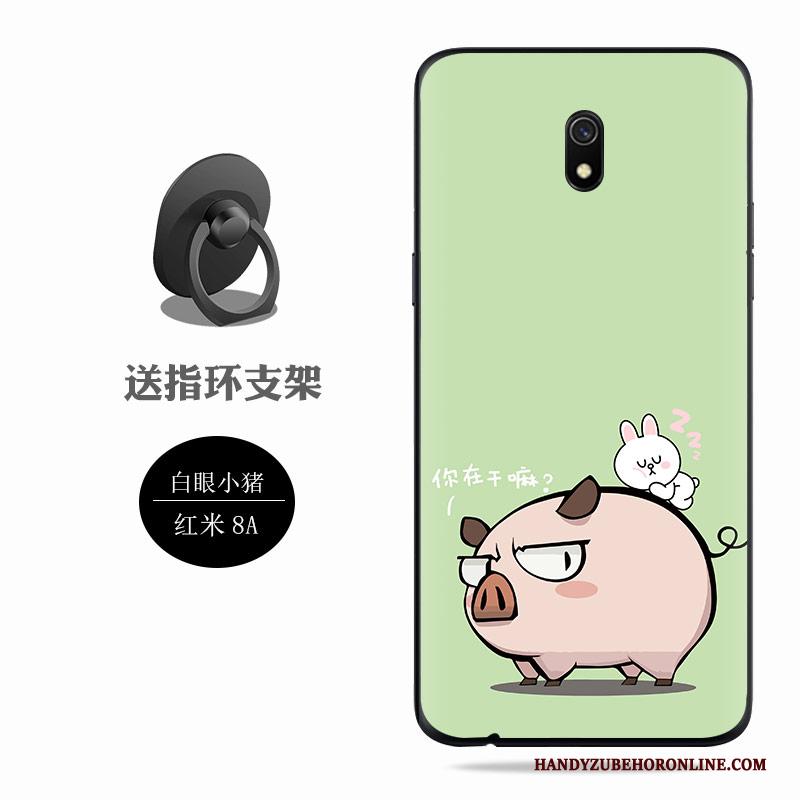 Redmi 8a Hoesje Telefoon Mobiele Telefoon Rat Siliconen Groen Anti-fall