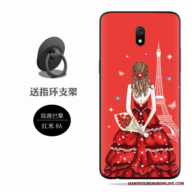 Redmi 8a Hoesje Telefoon Mobiele Telefoon Rat Siliconen Groen Anti-fall