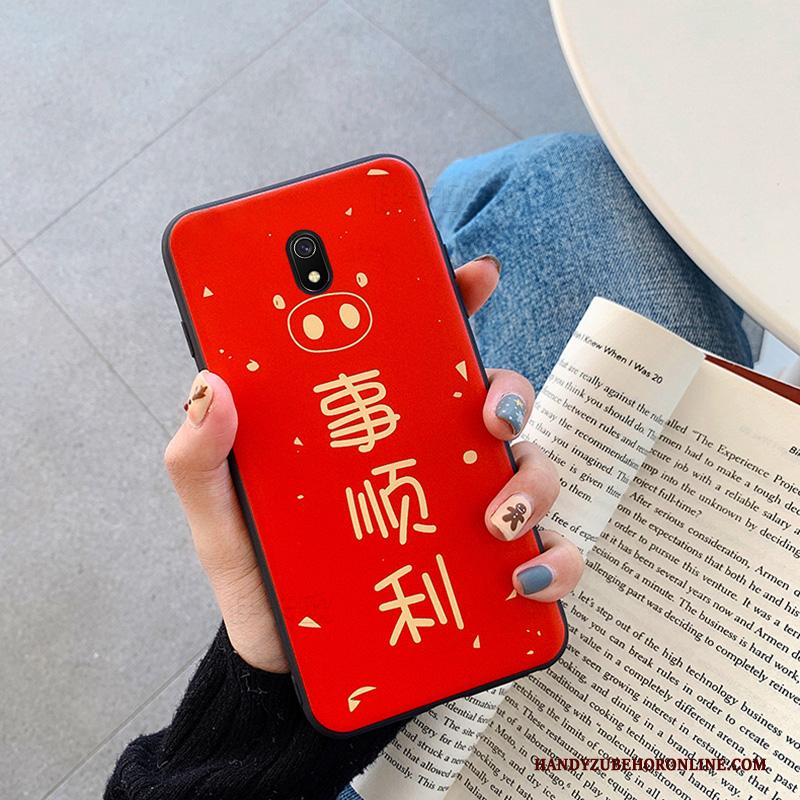 Redmi 8a Hoesje Telefoon Nieuw Lovers Siliconen Scheppend Bescherming Dun