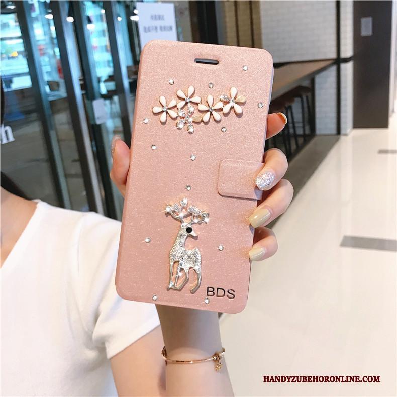 Redmi 9 Hoesje Rood Hanger Leren Etui Hard Trend Persoonlijk All Inclusive