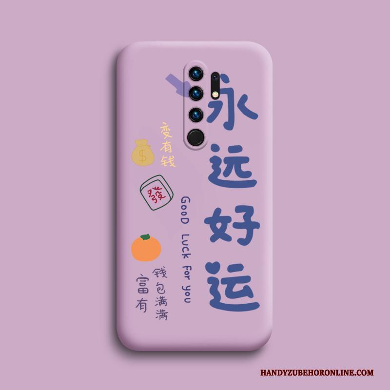 Redmi 9 Hoesje Scheppend Persoonlijk Trendy Merk Geel Nieuw Dun Net Red