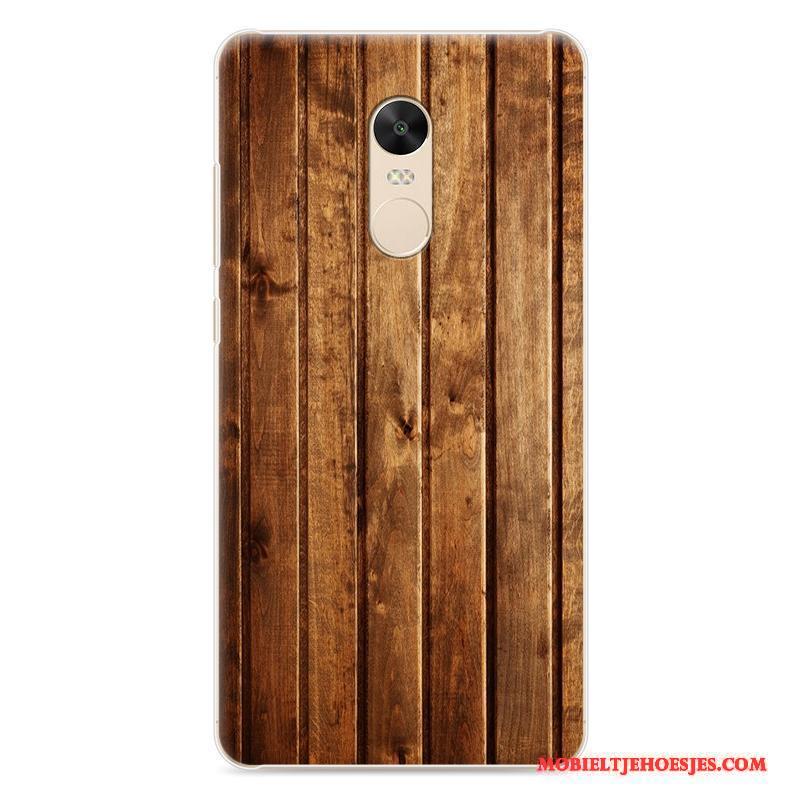 Redmi Note 4x Anti-fall Kunst Rood Geschilderd Trend Hoesje Mini