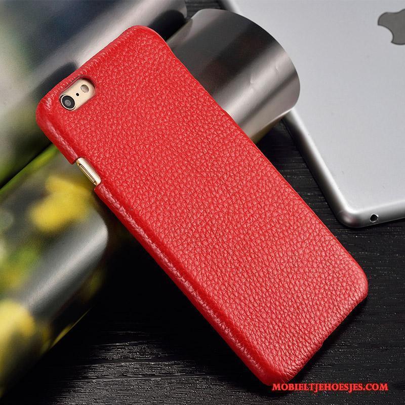 Redmi Note 4x Echt Leer Hoesje Telefoon Roze Achterklep Anti-fall Eenvoudige Mini