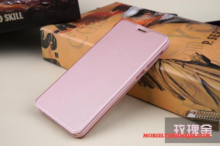 Redmi Note 4x Hoes Mobiele Telefoon Goud Mini Rood Folio Hoesje Telefoon