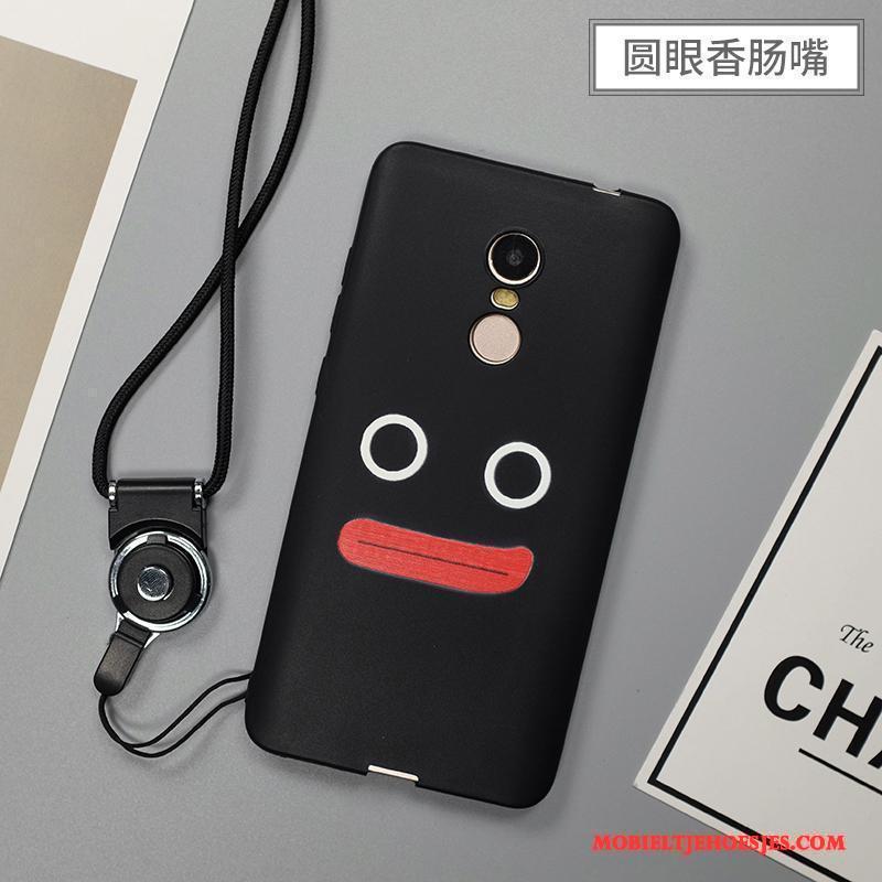 Redmi Note 4x Kleur Bescherming Mini Reliëf Rood Hoes Hoesje