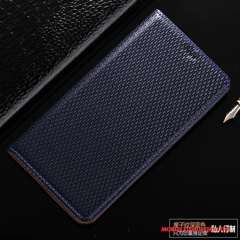 Redmi Note 4x Leren Etui Folio Hoesje Telefoon Bescherming Rood Mobiele Telefoon Echt Leer