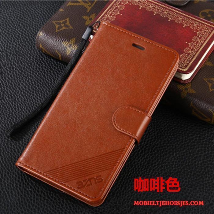Redmi Note 4x Zacht Bescherming Hoesje Telefoon Anti-fall Zwart Rood Folio