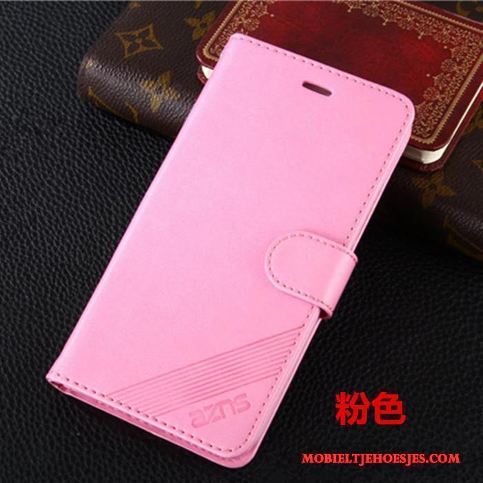 Redmi Note 4x Zacht Bescherming Hoesje Telefoon Anti-fall Zwart Rood Folio