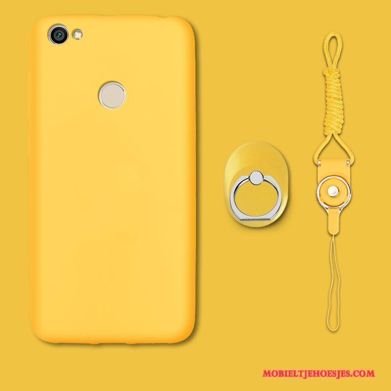 Redmi Note 5 Hoesje Mini Zacht Rood Hoge Geel Anti-fall Bescherming