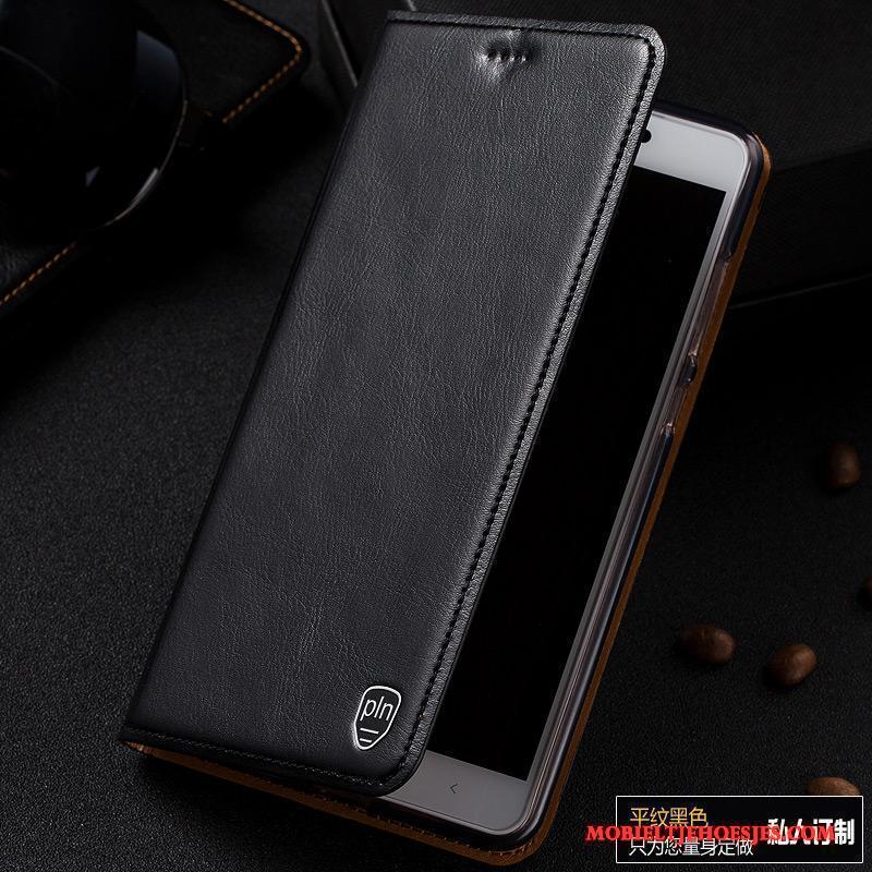 Redmi Note 5 Mobiele Telefoon Patroon Hoes Bescherming Hoesje Telefoon Echt Leer Leren Etui