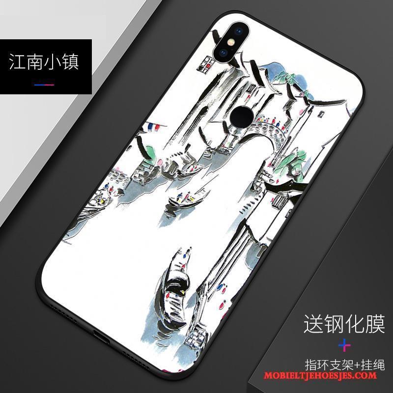 Redmi Note 5 Pro Lichtblauw Hoes Anti-fall Mini Schrobben Bescherming Hoesje Telefoon