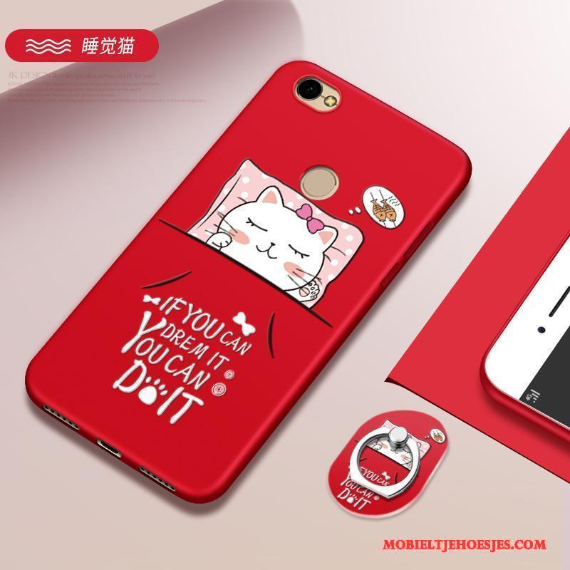 Redmi Note 5a All Inclusive Hoesje Roze Rood Hoge Bescherming Mini