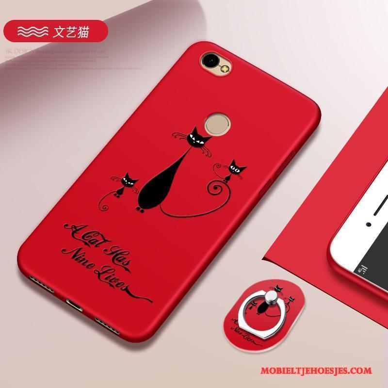 Redmi Note 5a All Inclusive Hoesje Roze Rood Hoge Bescherming Mini