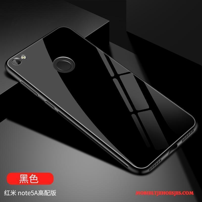 Redmi Note 5a Anti-fall Mini Trend Glas Hoesje Telefoon All Inclusive Rood