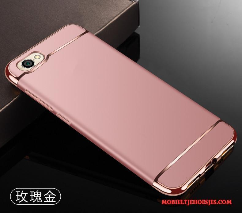 Redmi Note 5a Bescherming Hoes Hoesje Telefoon Rood Zwart Hoge Trendy Merk