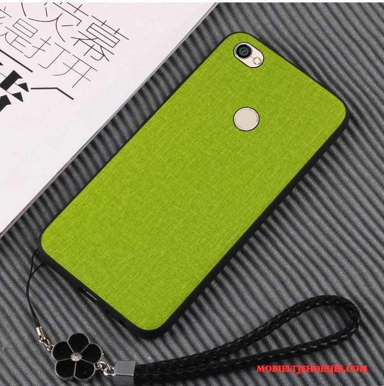 Redmi Note 5a Hoesje All Inclusive Eenvoudige Mobiele Telefoon Blauw Zacht Rood Hoes
