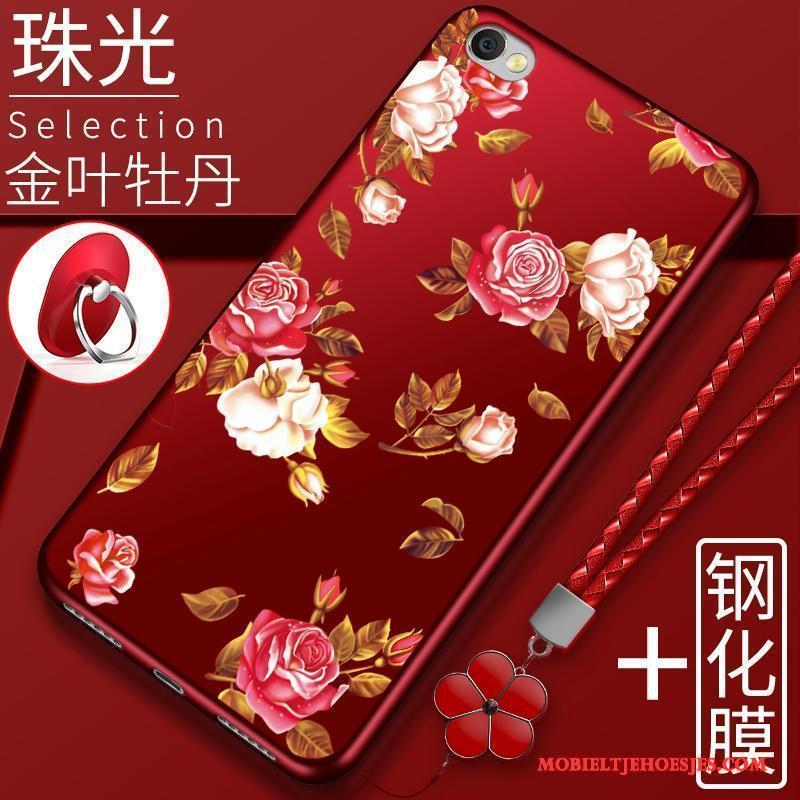 Redmi Note 5a Hoesje Hoge Zwart Trend Hoes Bescherming Rood All Inclusive