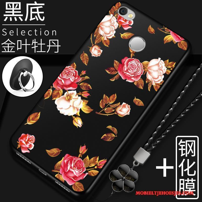 Redmi Note 5a Hoesje Hoge Zwart Trend Hoes Bescherming Rood All Inclusive