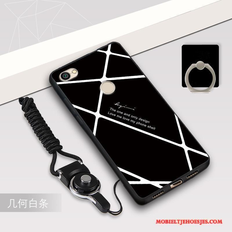 Redmi Note 5a Hoge Bescherming Siliconen Anti-fall Rood Hoesje Telefoon