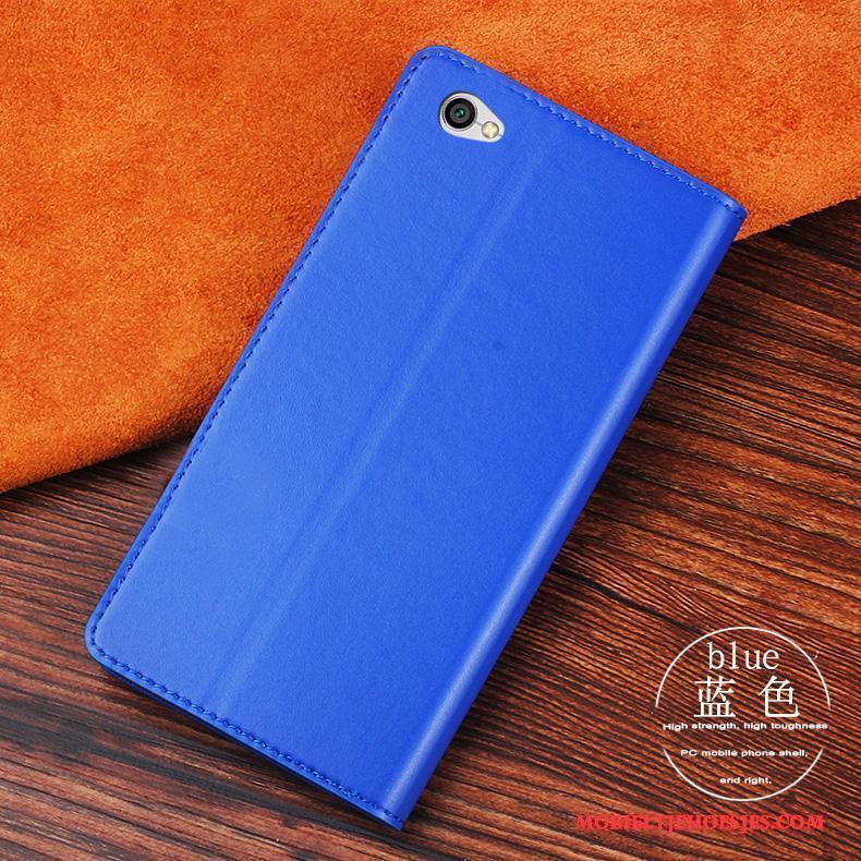 Redmi Note 5a Leren Etui Hoesje Telefoon Bescherming Anti-fall Rood All Inclusive