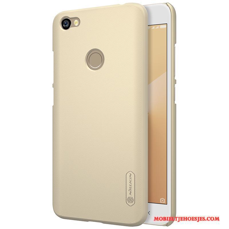 Redmi Note 5a Schrobben Hoesje Mini Telefoon Wit Rood Goud